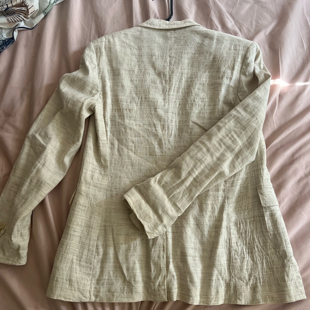 Cream Blazer by Express - Picture 2 of 5